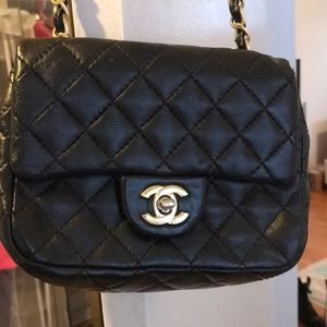 Black crossbody bag